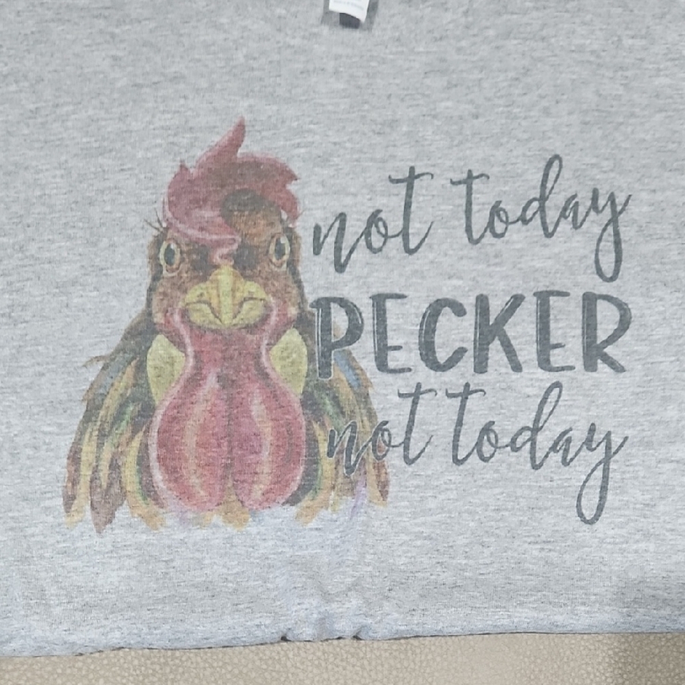 Jerzees Heather Gray Tee Size M